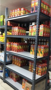 boltless shelving in Retail Store Display