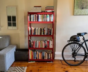 boltless shelving use in home as book shelf